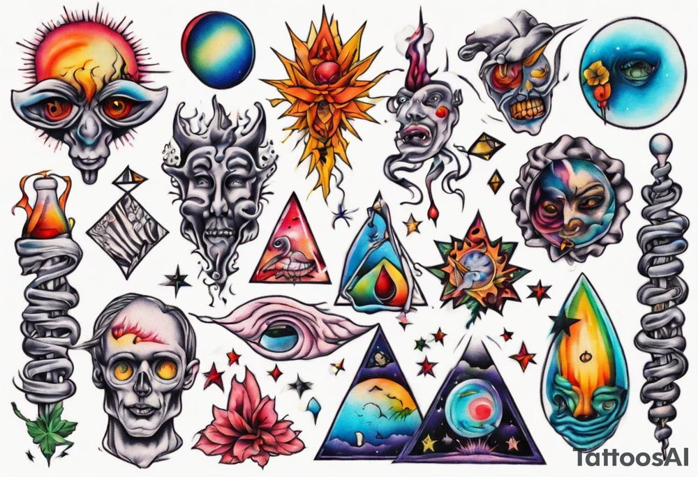 LSD tattoo idea