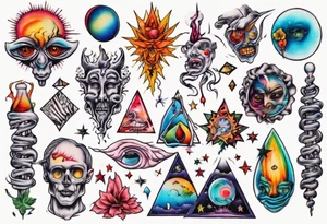 LSD tattoo idea