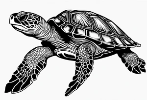 small seaturtle
 tattoo tattoo idea