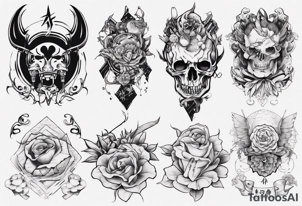 幾何学模様 tattoo idea