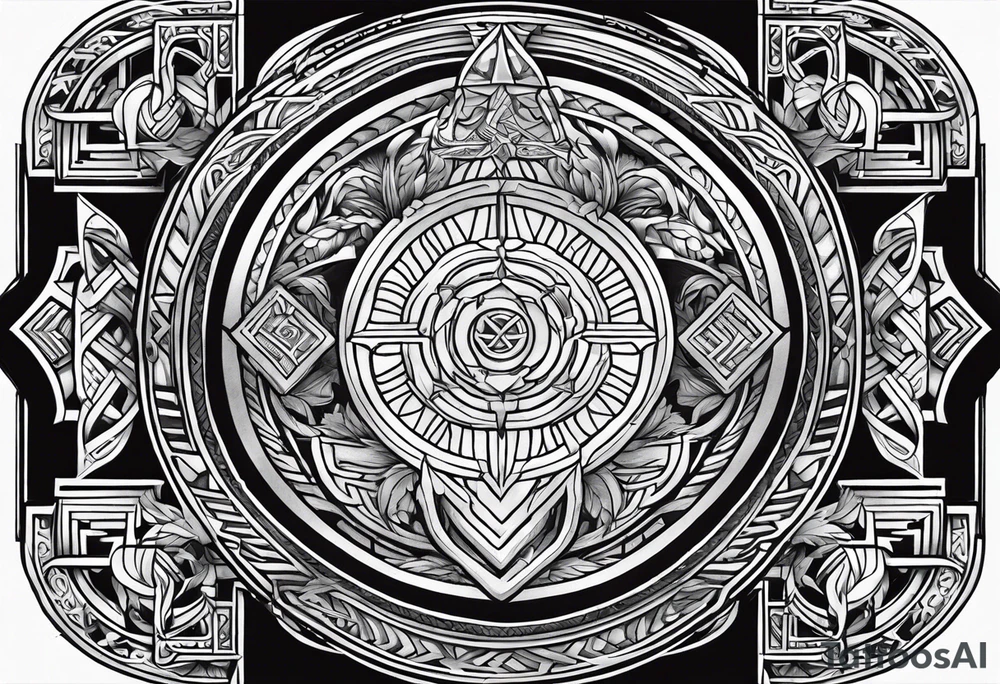 Norse military tattoo idea