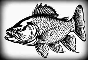 walleye tattoo idea