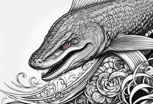 Leviathan wrapped around my arm tattoo idea
