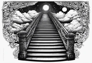 Stairway to heaven tattoo idea