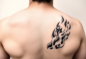 add flames to the bottom right image tattoo idea