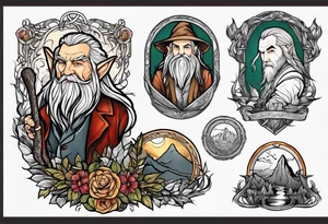 The hobbit tattoo idea