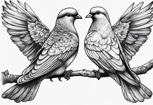 3 doves tattoo idea