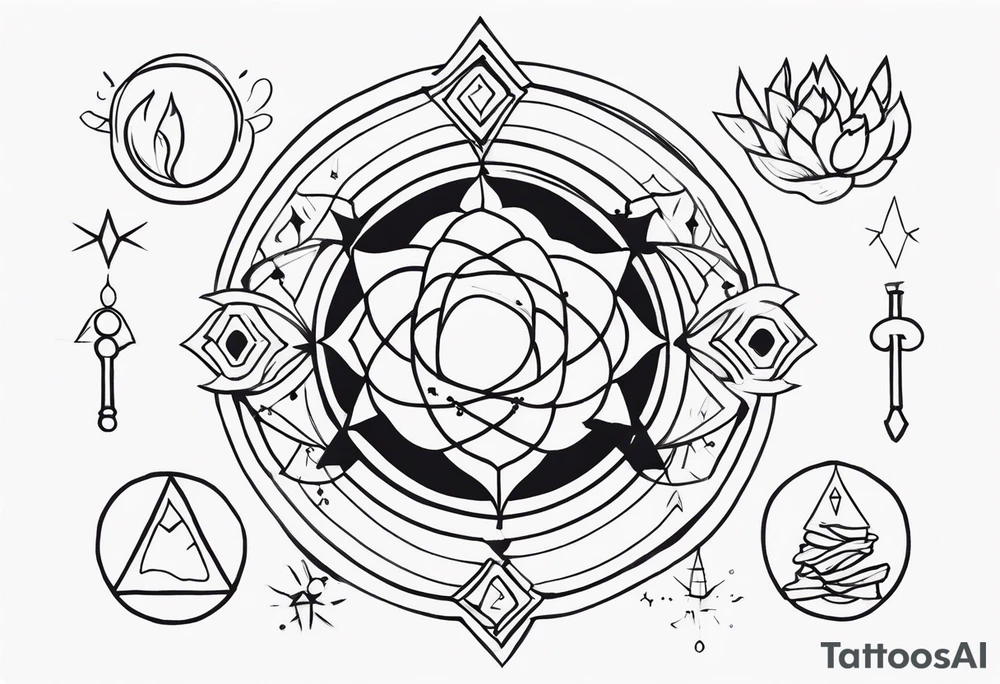 emotional alchemy tattoo idea