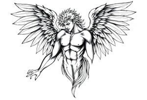 Archangel raphael tattoo idea