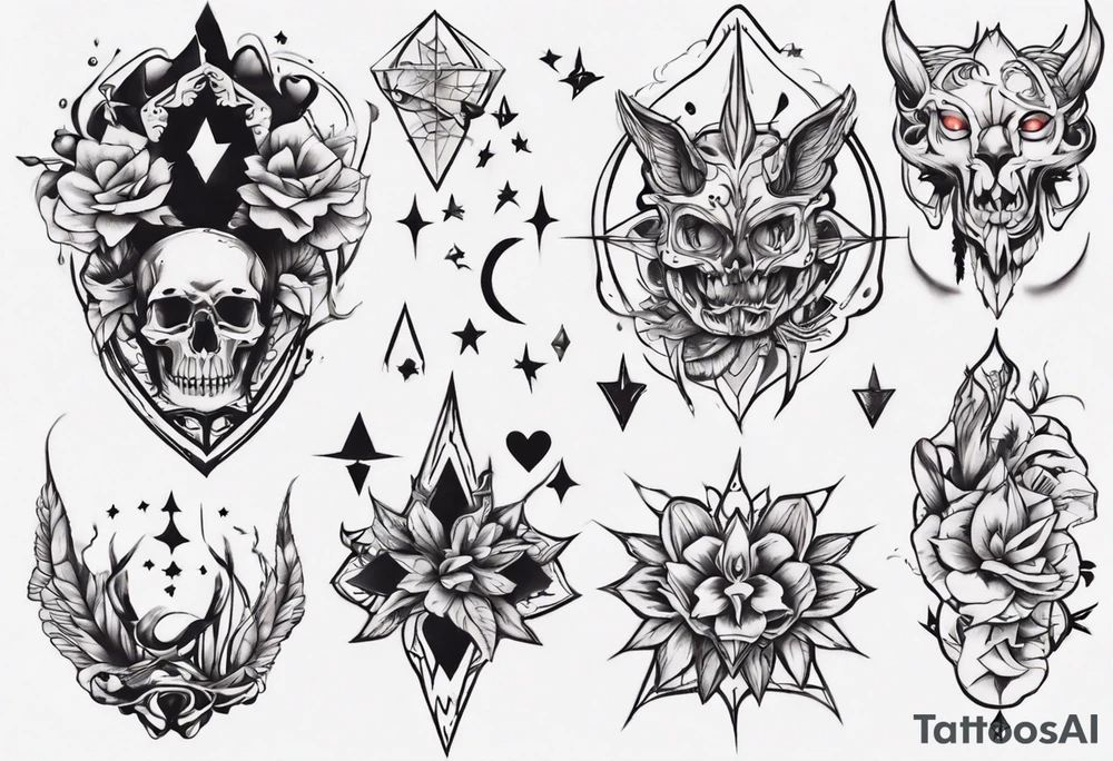 Matching tattoos for couples tattoo idea