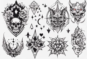 Matching tattoos for couples tattoo idea