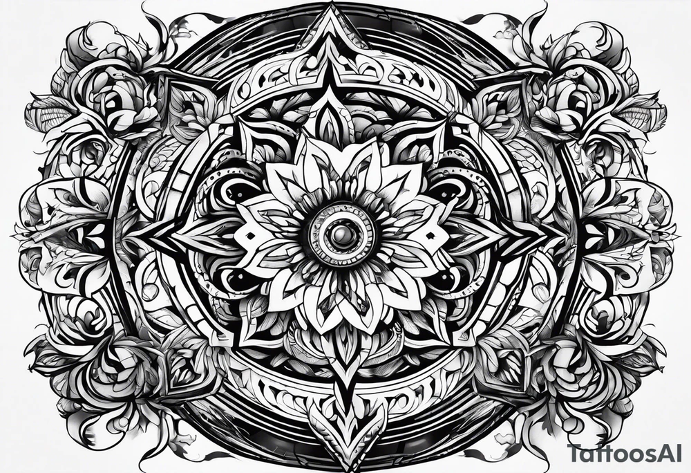 illusion tattoo idea