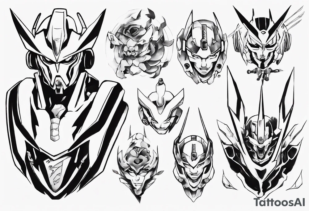 Tekkaman tattoo idea