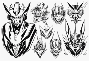 Tekkaman tattoo idea