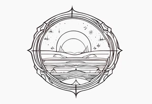 From the books dune, something representing Usul tattoo idea