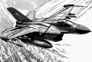 Razgriz from ace combat 5 with an energy sword from halo 3 tattoo idea