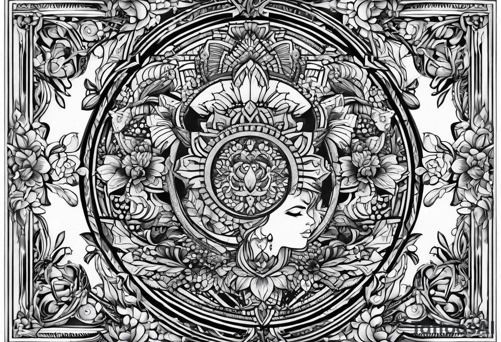 Frame tattoo idea