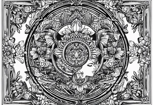 Frame tattoo idea