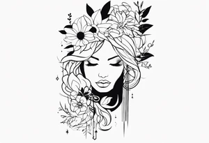 Deep quote tattoo idea