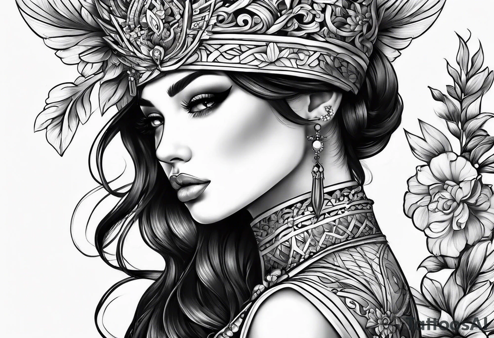 tattoo for woman
little princ style tattoo idea