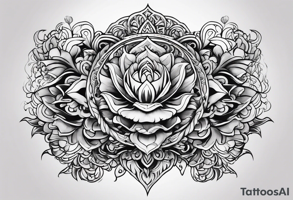 Granchio stile chicano tattoo idea