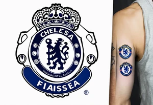 chelsea fc, wrist tattoo tattoo idea