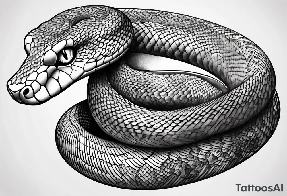 Snake tattoo idea