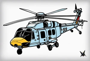 US NAVY helicopter tattoo idea
