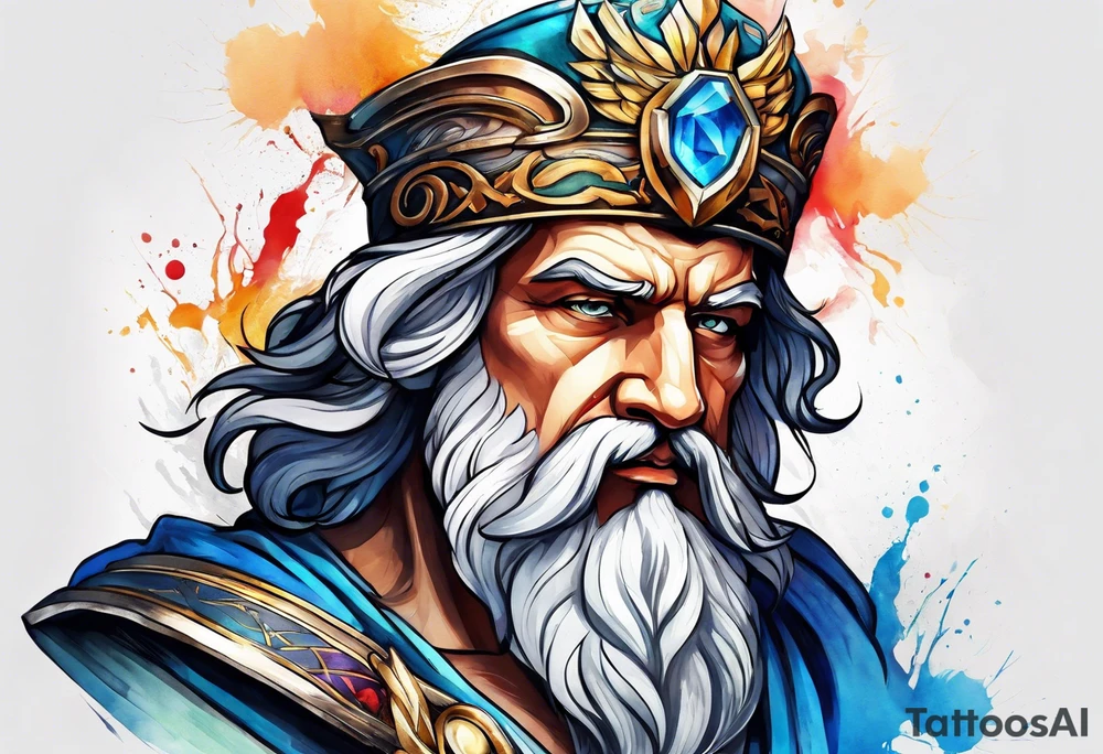 General zeus tattoo idea