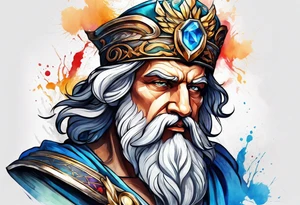 General zeus tattoo idea