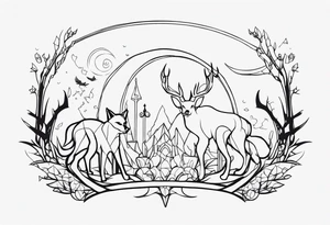 medievil animals tattoo idea