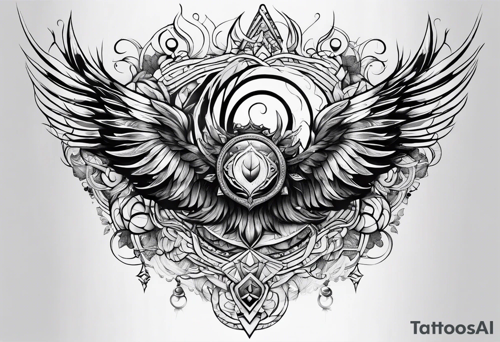 spiritual tattoo idea