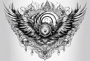 spiritual tattoo idea
