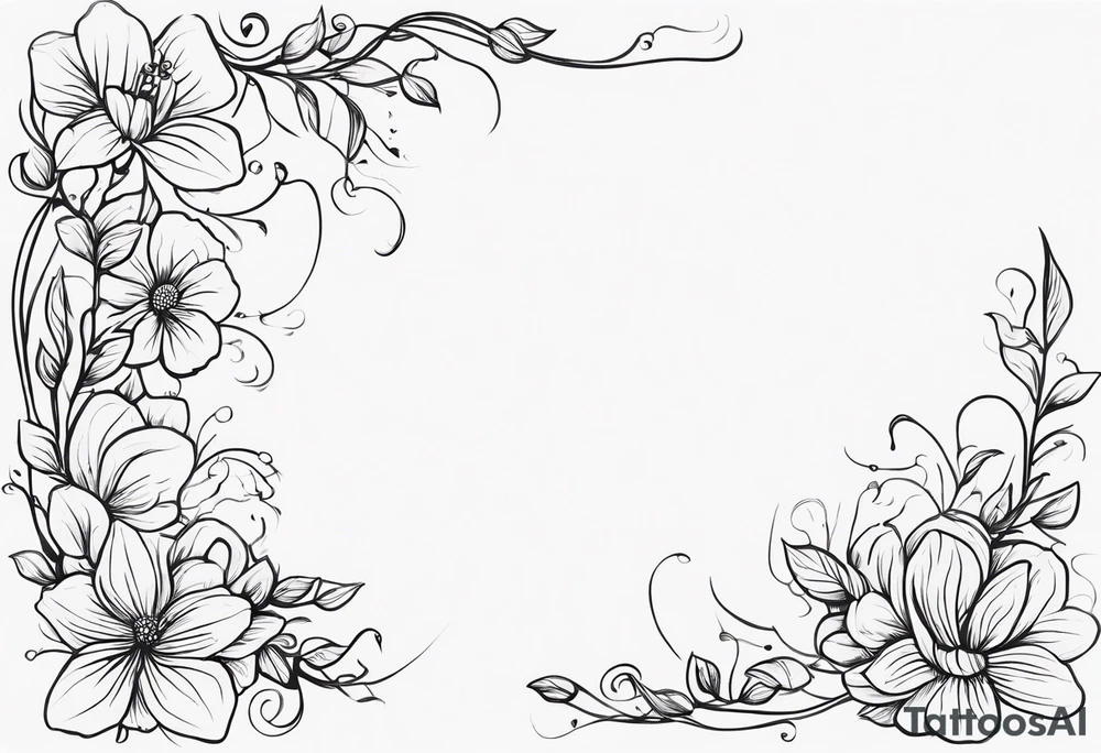 The longest Vines of Flores tattoo idea