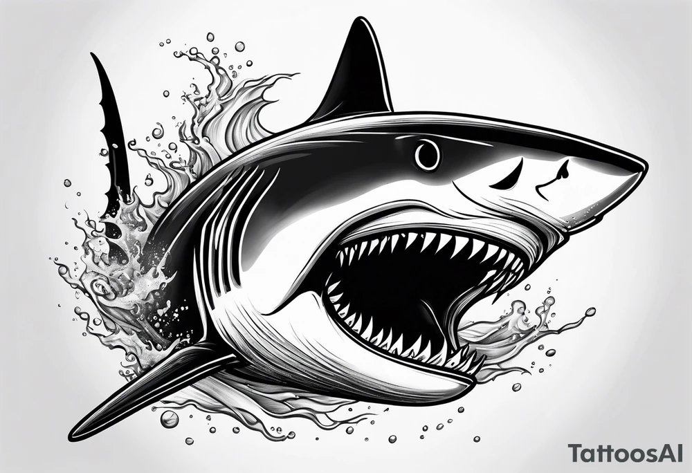 shark tattoo idea