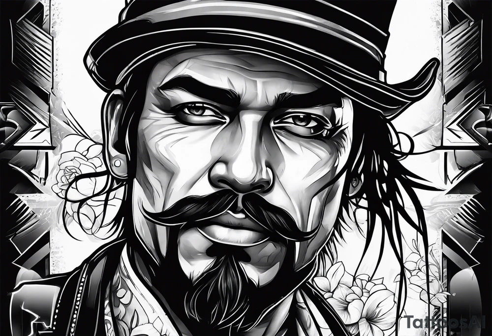 Gangster tattoo idea