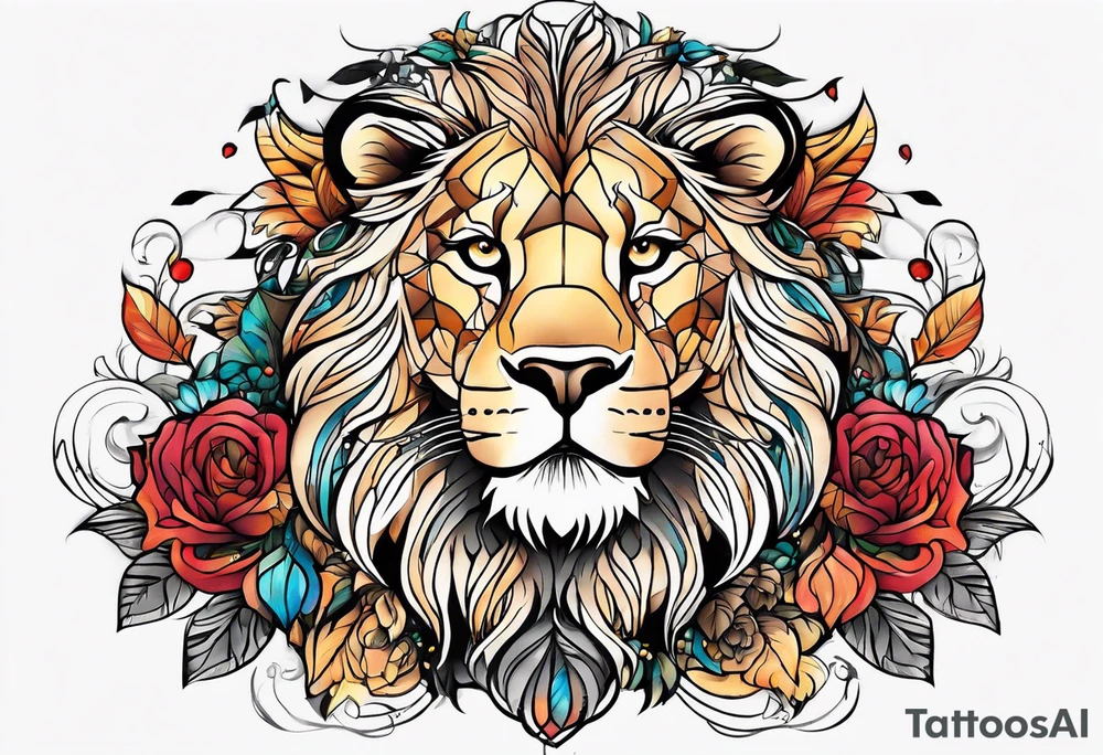 Leo tattoo idea