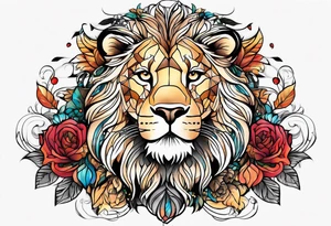 Leo tattoo idea