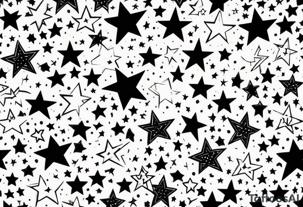 star tattoo idea