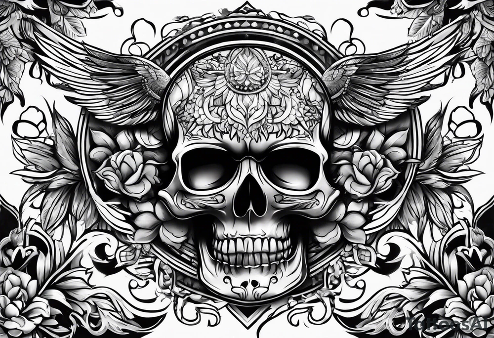 Banner tattoo idea