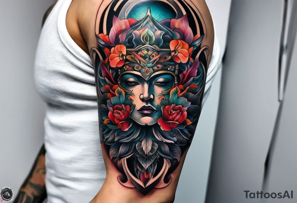 Half sleeve upper arm men tattoo ideas tattoo idea