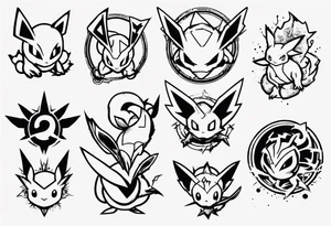 Pokemon tattoo idea