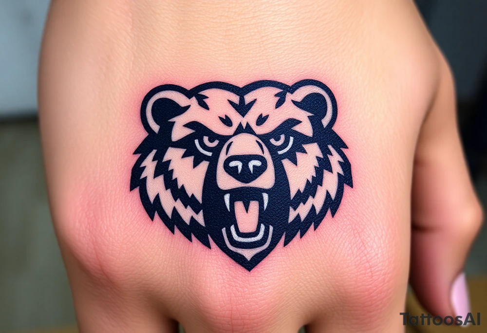 University of Northern Colorado bear mascot tattoo idea