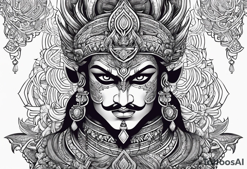 Ravan tattoo idea