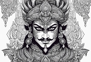 Ravan tattoo idea