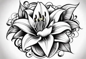 Lily tattoo idea