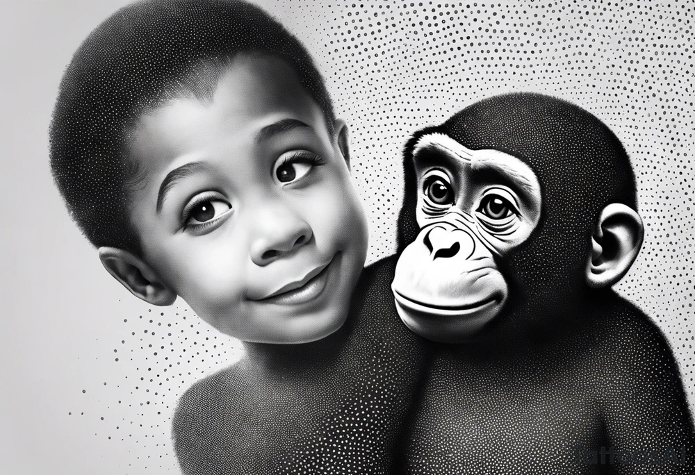 Curious George tattoo idea