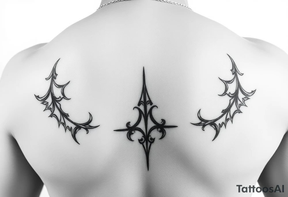 Sexy between breasts
 tattoo small/medium size for women tattoo idea