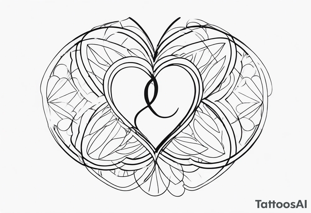 l , 8  , self love tattoo idea