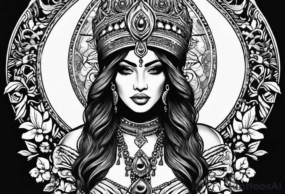 caridad del cobre tattoo idea